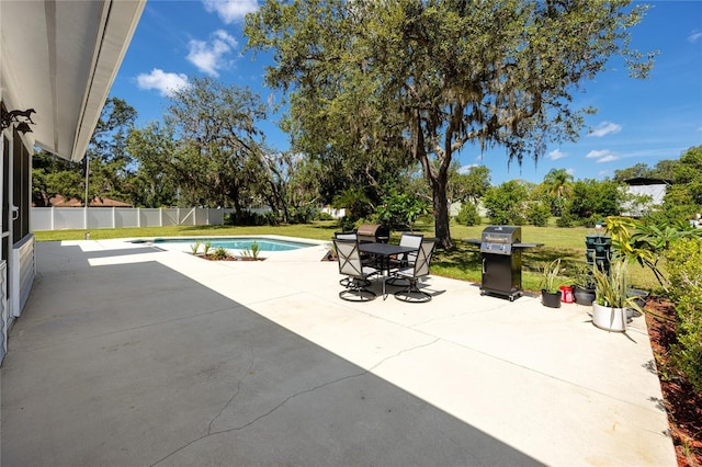 11203 Egret Nest Ct, Riverview, FL 33569 - view of patio / terrace with area for grilling