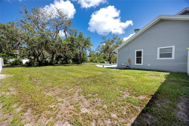 11203 Egret Nest Ct, Riverview, FL 33569 - view of green lawn with an outdoor pool