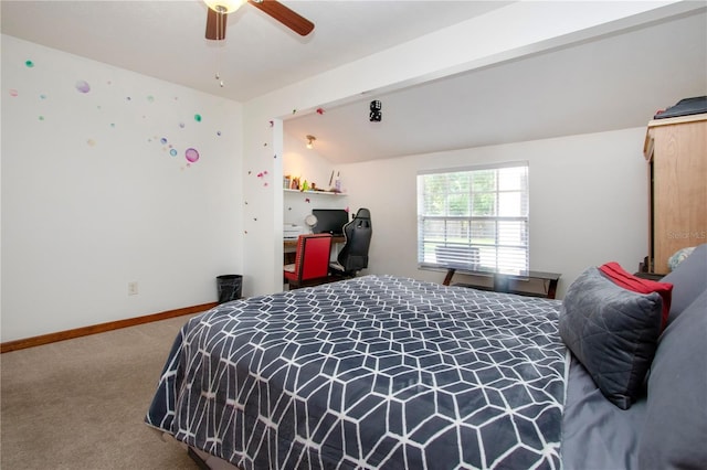 4205 Helene Pl, Valrico, FL 33594 - carpeted bedroom with ceiling fan and an office area