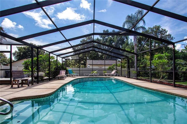 4205 Helene Pl, Valrico, FL 33594 - view of pool with a patio and a lanai
