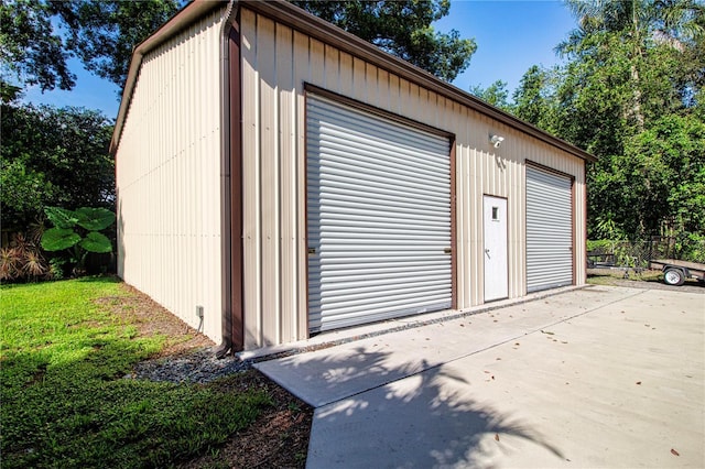 4205 Helene Pl, Valrico, FL 33594 - view of detached garage