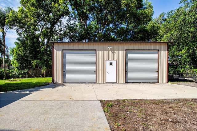 4205 Helene Pl, Valrico, FL 33594 - view of detached garage