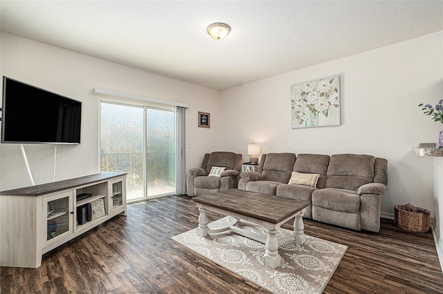 5521 Yellowfin Ct, New Port Richey, FL 34652 - living area featuring dark wood-type flooring
