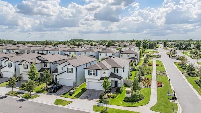 7517 Notched Pine Bnd, Wesley Chapel, FL 33545 - aerial perspective of suburban area