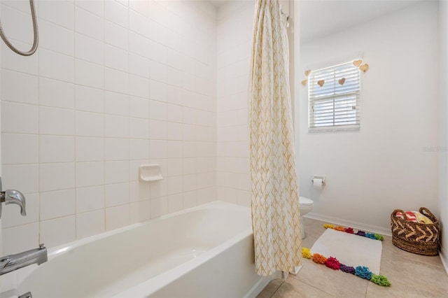 7517 Notched Pine Bnd, Wesley Chapel, FL 33545 - full bathroom with shower / bath combo and tile patterned floors
