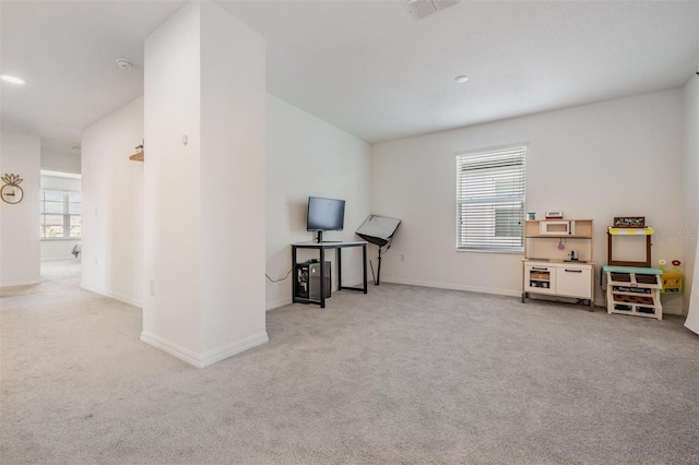 7517 Notched Pine Bnd, Wesley Chapel, FL 33545 - carpeted office featuring baseboards