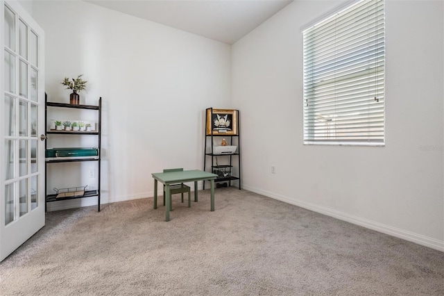 7517 Notched Pine Bnd, Wesley Chapel, FL 33545 - carpeted home office featuring baseboards
