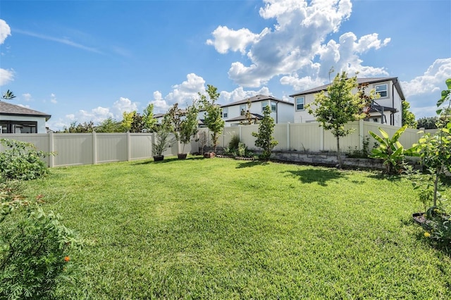 7517 Notched Pine Bnd, Wesley Chapel, FL 33545 - fenced backyard with a residential view