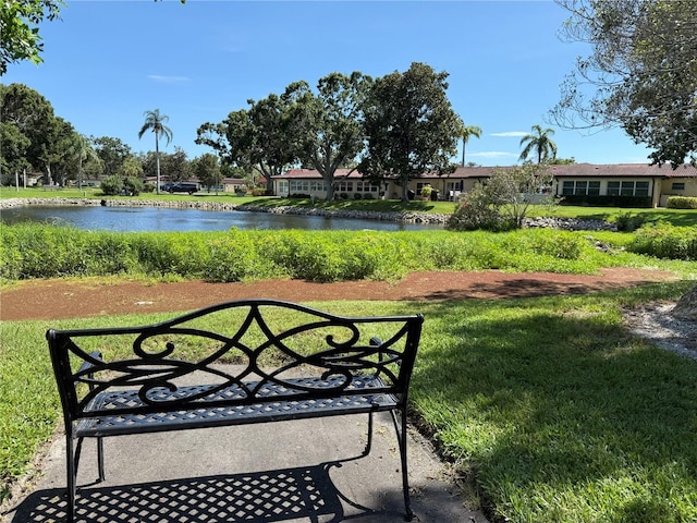 12300 Vonn Rd Unit 9105, Largo, FL 33774 - view of property's community featuring a water view and a yard