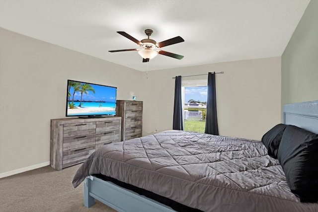 12838 Wildflower Meadow Dr, Riverview, FL 33579 - bedroom with carpet flooring and a ceiling fan