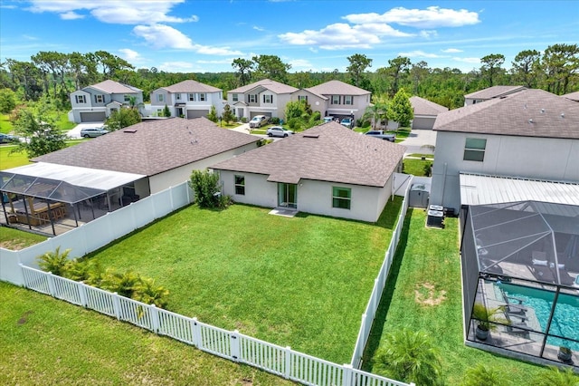 12838 Wildflower Meadow Dr, Riverview, FL 33579 - aerial perspective of suburban area
