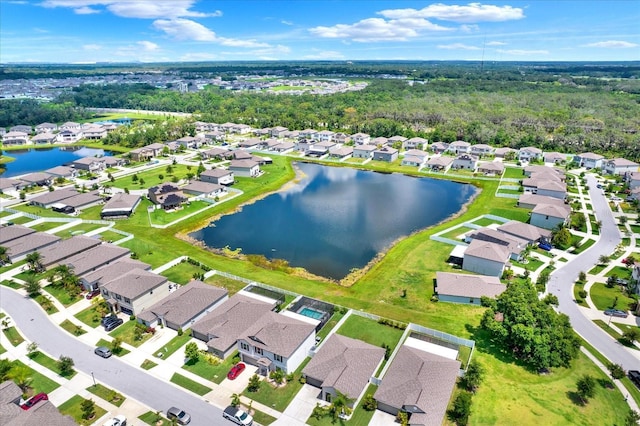 12838 Wildflower Meadow Dr, Riverview, FL 33579 - aerial overview of property's location featuring nearby suburban area and a nearby body of water