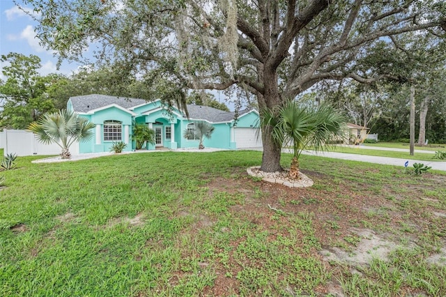 5283 Bevens Ave, Spring Hill, FL 34608 - ranch-style home featuring driveway and stucco siding