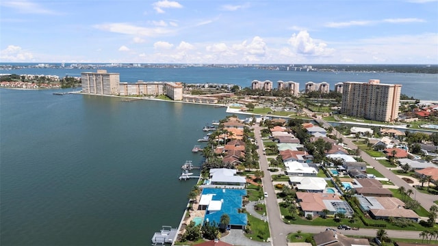 5884 51st St S, Saint Petersburg, FL 33715 - drone / aerial view of a nearby body of water