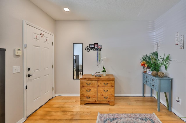 5717 Fishhawk Ridge Dr, Lithia, FL 33547 - foyer featuring light wood finished floors and baseboards