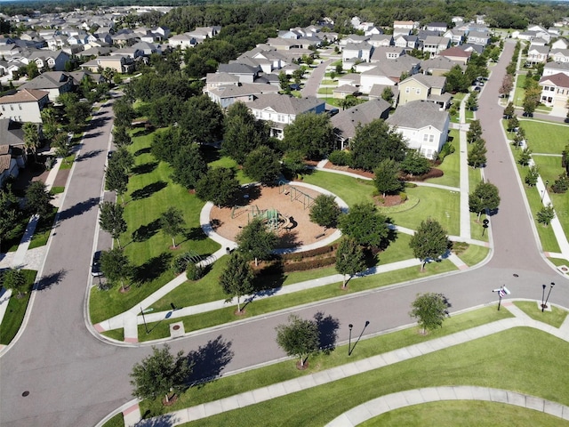 5717 Fishhawk Ridge Dr, Lithia, FL 33547 - aerial view of property and surrounding area featuring nearby suburban area