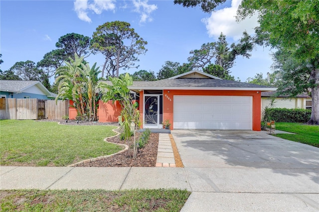 6865 Circle Creek Dr, Pinellas Park, FL 33781 - single story home featuring driveway, a garage, a shingled roof, and stucco siding