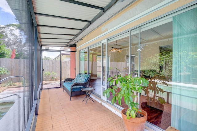 6865 Circle Creek Dr, Pinellas Park, FL 33781 - view of sunroom