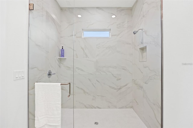 115 White Marsh Ln, Rotonda West, FL 33947 - full bathroom with a marble finish shower