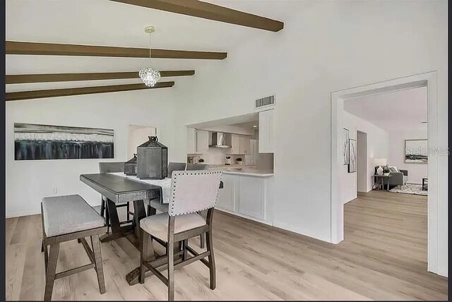 19003 Cedar Ln, Lutz, FL 33548 - dining space with light wood-style flooring
