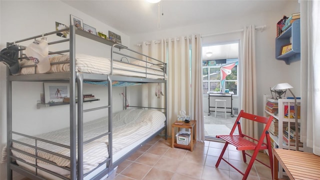 2807 Miriam St S, Gulfport, FL 33711 - view of tiled bedroom