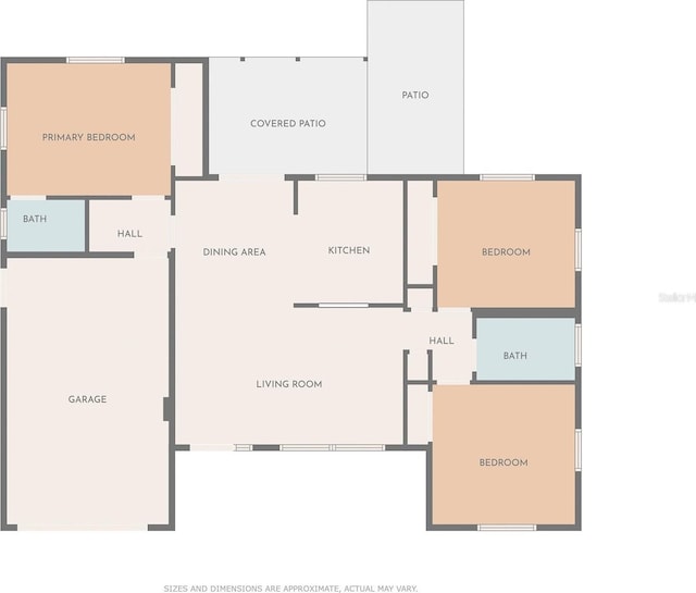 1806 11th St SW, Largo, FL 33778 - view of home floor plan