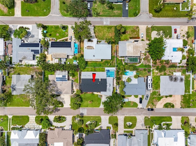 3944 49th Ave S, Saint Petersburg, FL 33711 - aerial view of property's location with nearby suburban area