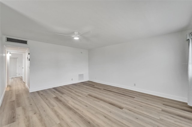 302 Andover Pl Unit G156, Sun City Center, FL 33573 - unfurnished room with ceiling fan and light wood-style flooring