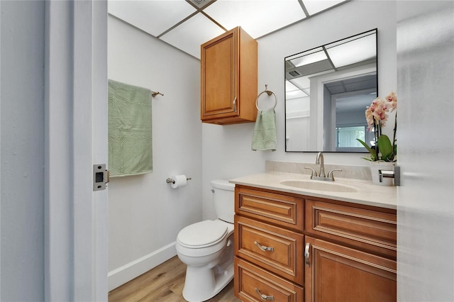 302 Andover Pl Unit G156, Sun City Center, FL 33573 - half bath featuring vanity and wood finished floors
