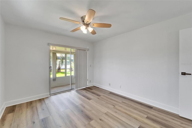 302 Andover Pl Unit G156, Sun City Center, FL 33573 - unfurnished room with wood finished floors and ceiling fan