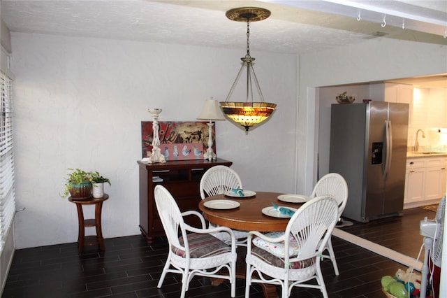 2101 Sunset Point Rd Unit 2304, Clearwater, FL 33765 - dining room with wood tiled floors
