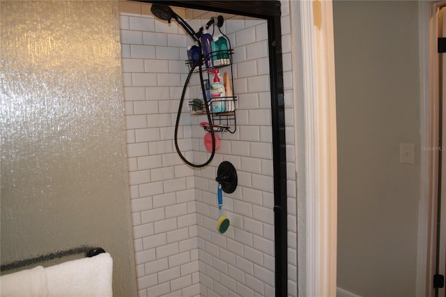 2101 Sunset Point Rd Unit 2304, Clearwater, FL 33765 - bathroom featuring a stall shower