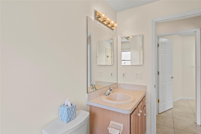 11412 Alden Ct, Hudson, FL 34667 - bathroom with vanity and tile patterned floors