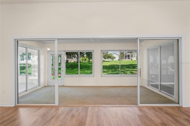 11412 Alden Ct, Hudson, FL 34667 - unfurnished sunroom featuring plenty of natural light