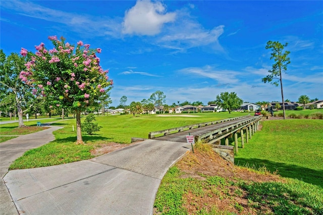 11412 Alden Ct, Hudson, FL 34667 - view of home's community with a residential view and a lawn