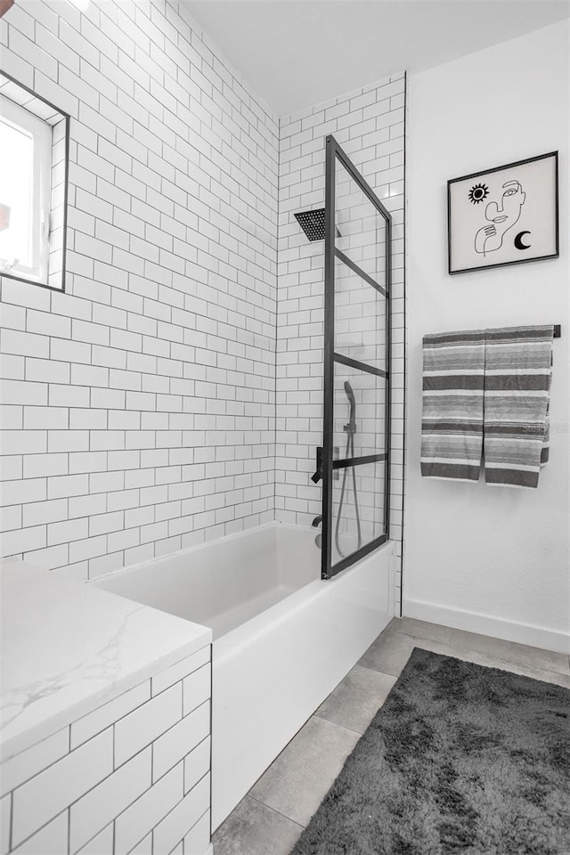 851 3rd Ave N, Saint Petersburg, FL 33701 - full bathroom with bathtub / shower combination and baseboards