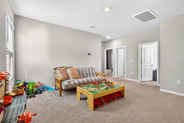 33854 Floating Heart Ct, Wesley Chapel, FL 33545 - rec room featuring carpet flooring and baseboards