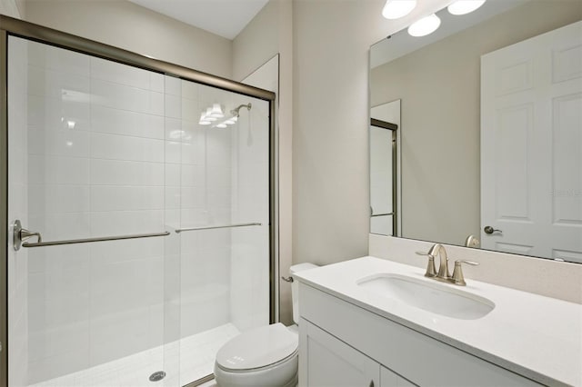 12758 Oak Hill Way, Parrish, FL 34219 - full bathroom featuring vanity and a shower stall