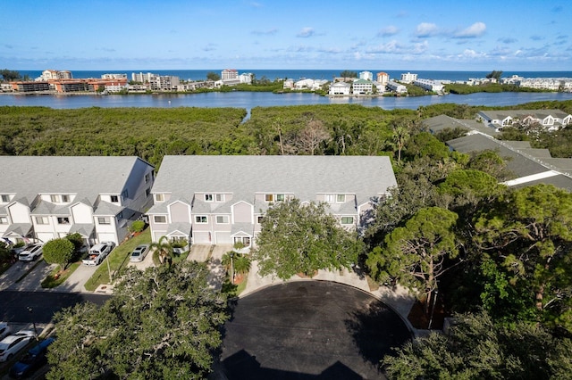 9660 Tara Cay Ct Unit 38, Seminole, FL 33776 - aerial perspective of suburban area with a nearby body of water