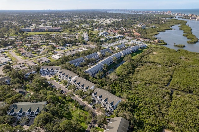 9660 Tara Cay Ct Unit 38, Seminole, FL 33776 - aerial view of property and surrounding area featuring a large body of water