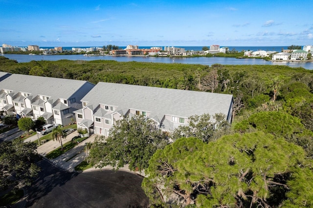 9660 Tara Cay Ct Unit 38, Seminole, FL 33776 - drone / aerial view of a large body of water
