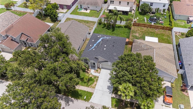 10039 Creek Bluff Dr, Riverview, FL 33578 - aerial perspective of suburban area