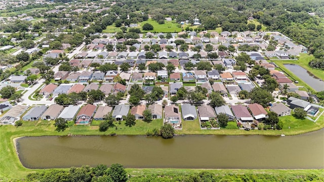 10039 Creek Bluff Dr, Riverview, FL 33578 - aerial overview of property's location featuring a nearby body of water and nearby suburban area