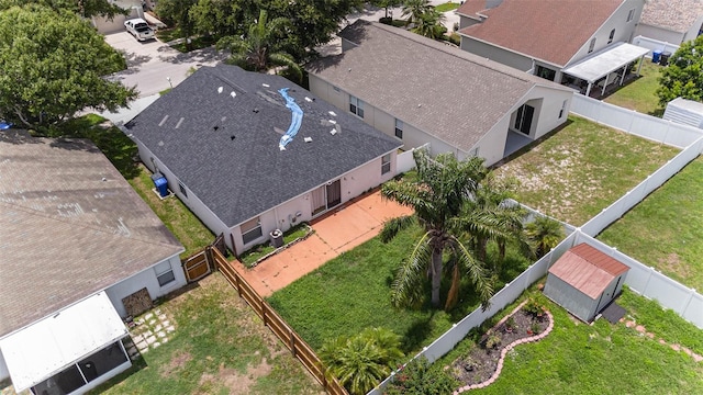 10039 Creek Bluff Dr, Riverview, FL 33578 - aerial perspective of suburban area