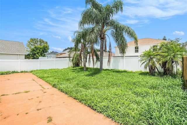10039 Creek Bluff Dr, Riverview, FL 33578 - fenced backyard featuring a patio area