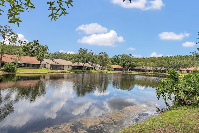 3902 Shoreside Cir, Tampa, FL 33624 - water view with nearby suburban area