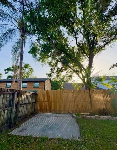 5110 Corvette Dr, Tampa, FL 33624 - view of fenced backyard
