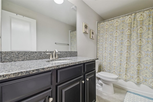 28568 Tranquil Lake Cir, Wesley Chapel, FL 33543 - bathroom with vanity and tile patterned floors