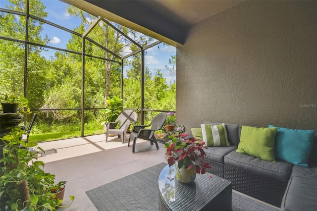 28568 Tranquil Lake Cir, Wesley Chapel, FL 33543 - view of sunroom / solarium