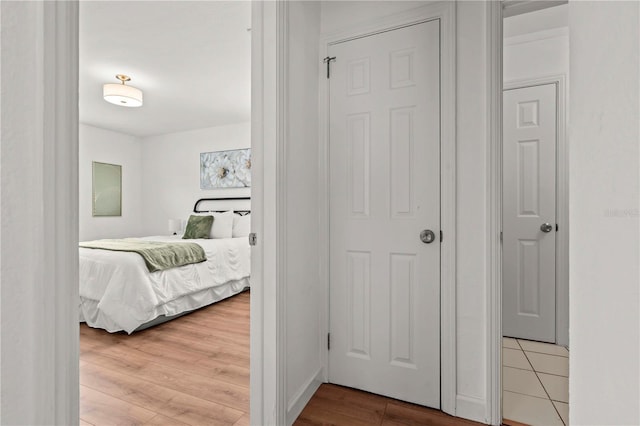 1743 Fulton Ave, Clearwater, FL 33755 - bedroom with light wood-type flooring